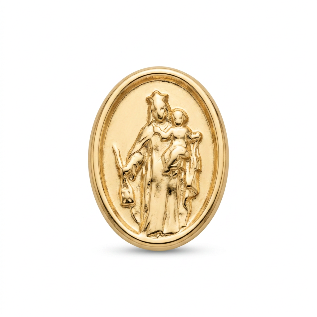 TOP ESTÁNDAR VIRGEN DEL CARMEN ORO 730 AMARILLO