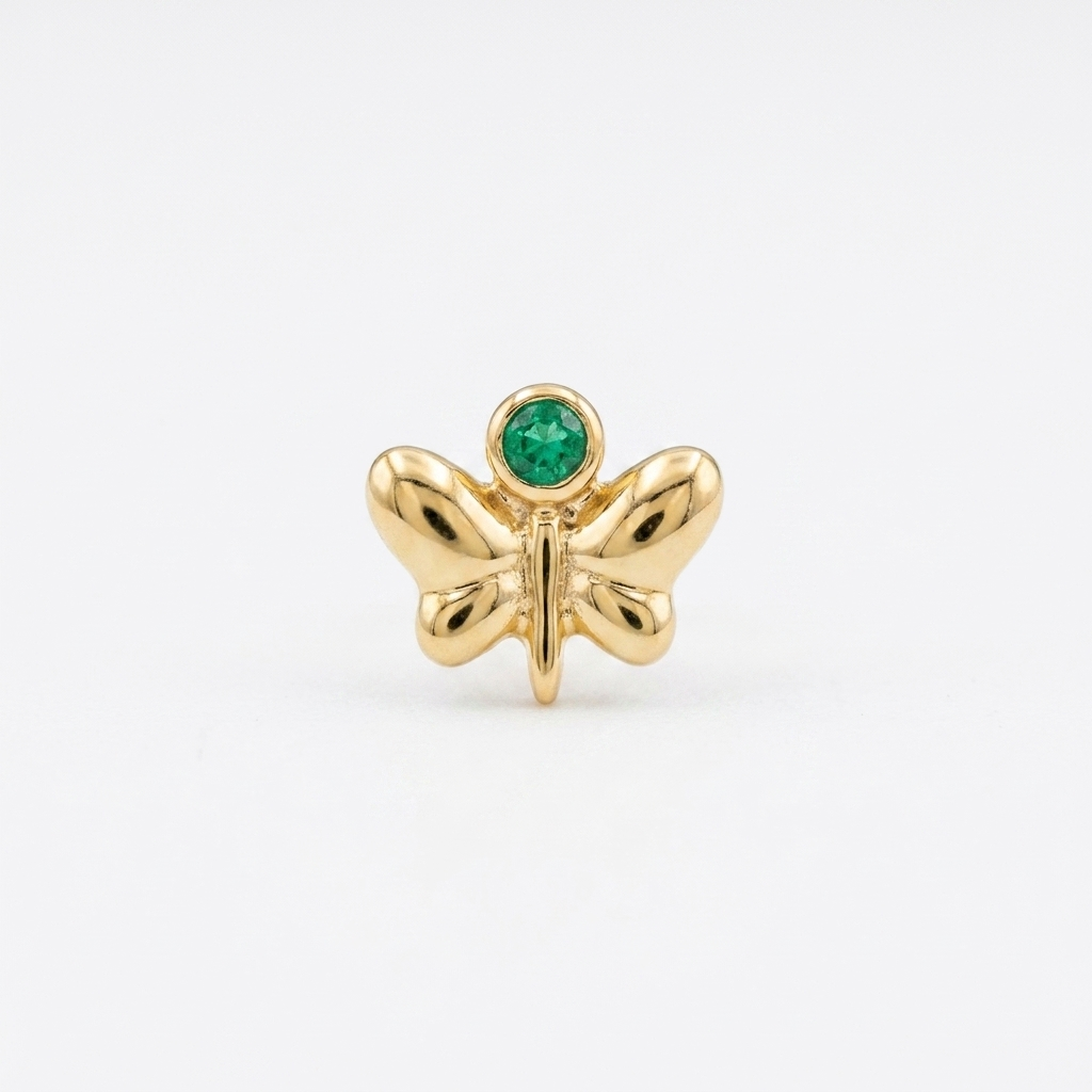 TOP ESTÁNDAR MARIPOSA ORO 730 AMARILLO CIRCÓN VERDE