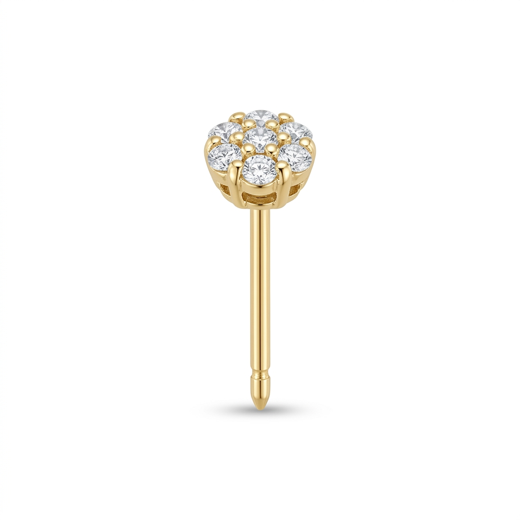 TOP ESTÁNDAR FLOR AZUCAR ORO 730 AMARILLO CIRCÓN BLANCO