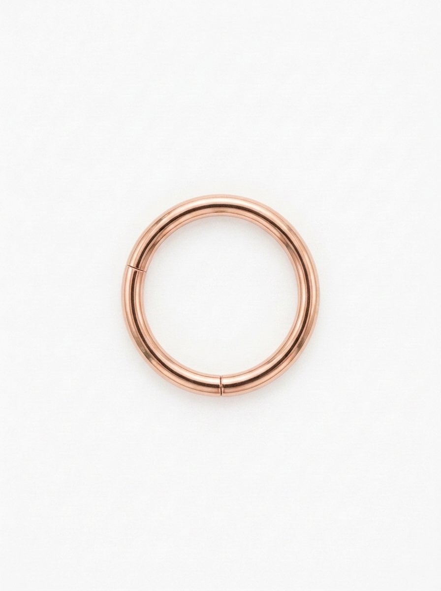 LUP CLICKER INVISIBLE LISO TITANIO ROSA