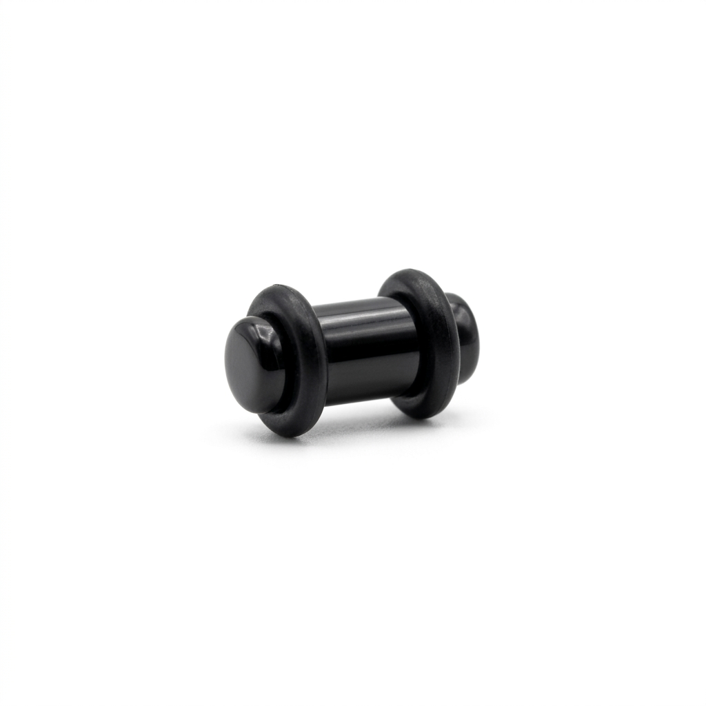 EXPANSIONES PLUGS SOLIDO PLASTICO NEGRO