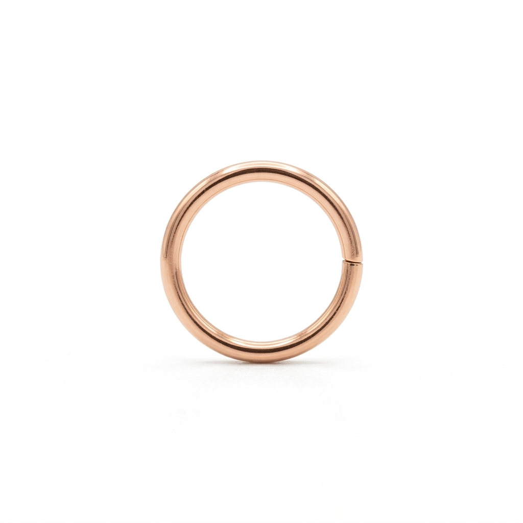 LUP CLICKER INVISIBLE LISO TITANIO ROSA