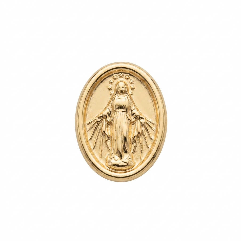 TOP ESTÁNDAR VIRGEN MILAGROSA ORO 730 AMARILLO