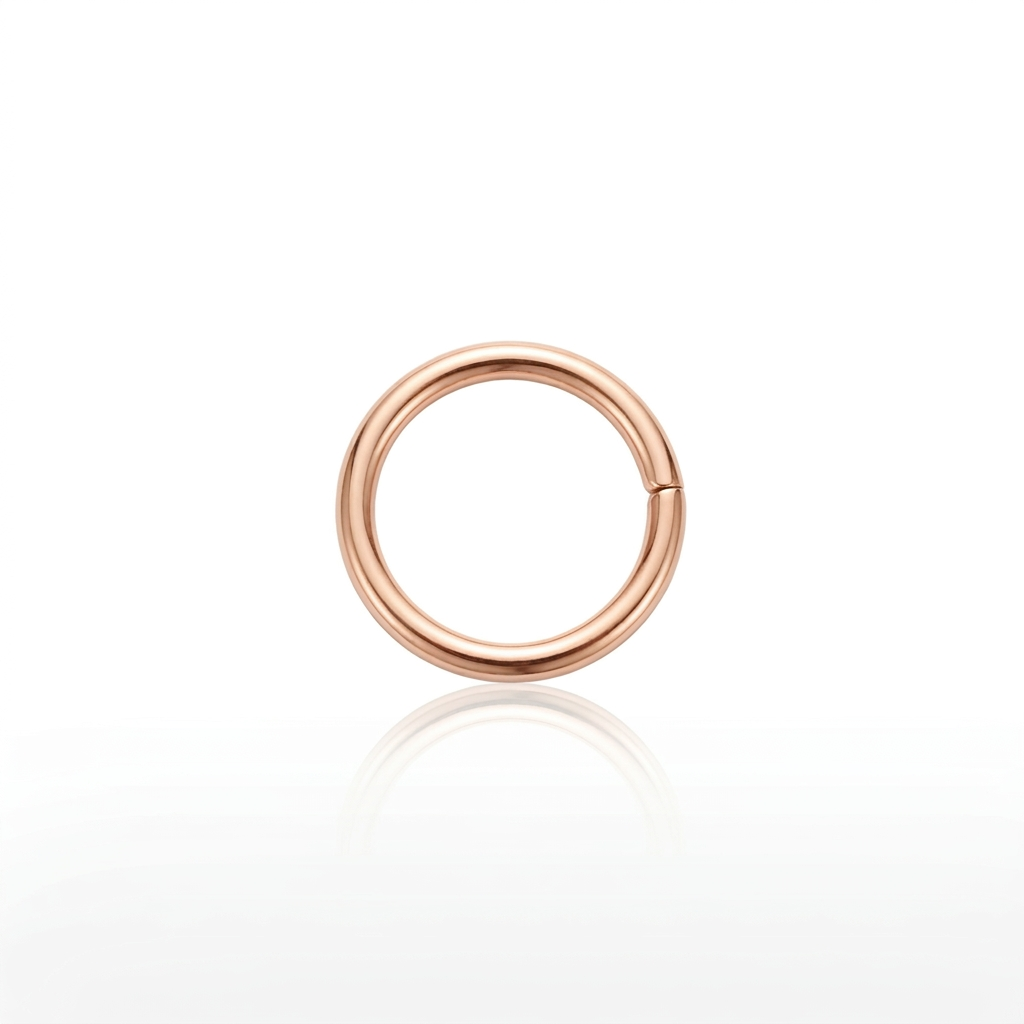 LUP CLICKER INVISIBLE LISO TITANIO ROSA
