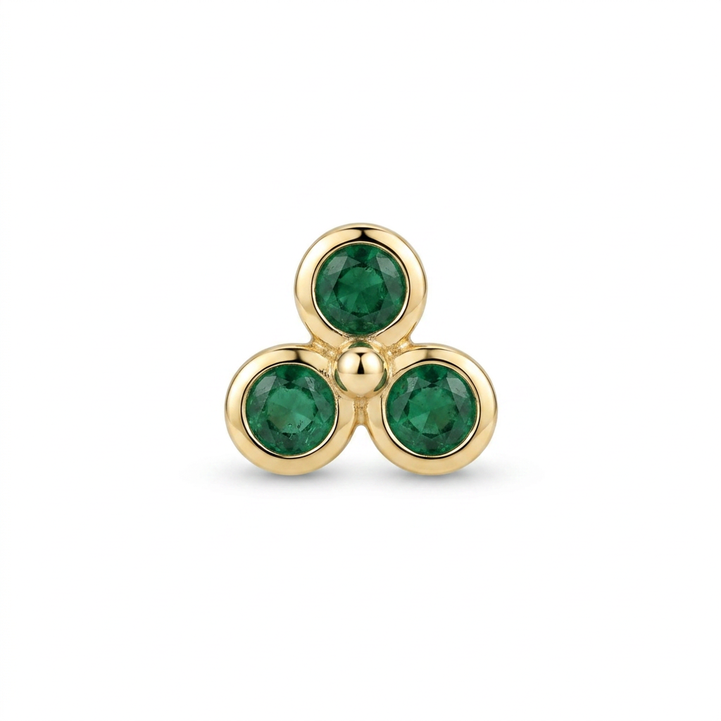 TOP ESTÁNDAR TREBOL ORO 730 AMARILLO CIRCÓN VERDE