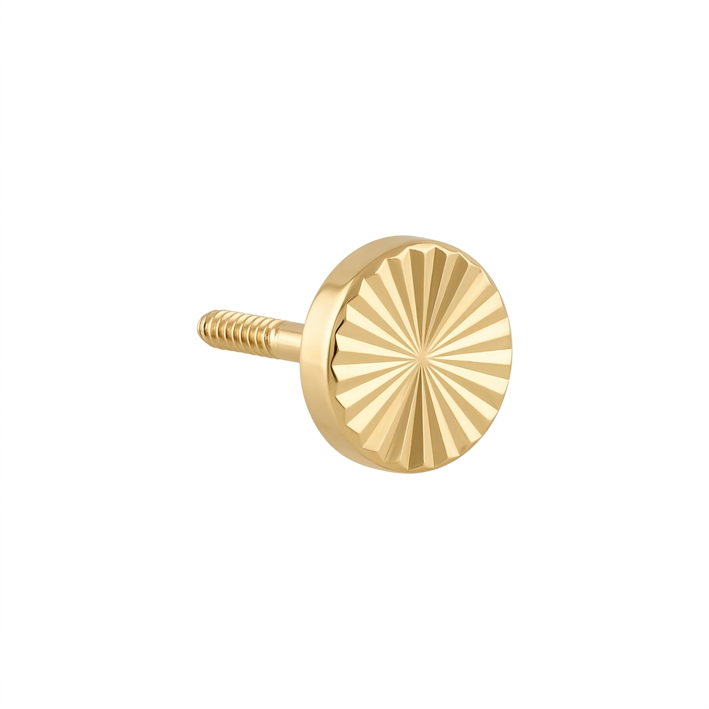 TOP ESTÁNDAR CIRCULO DIAMANTADO ORO 730 AMARILLO
