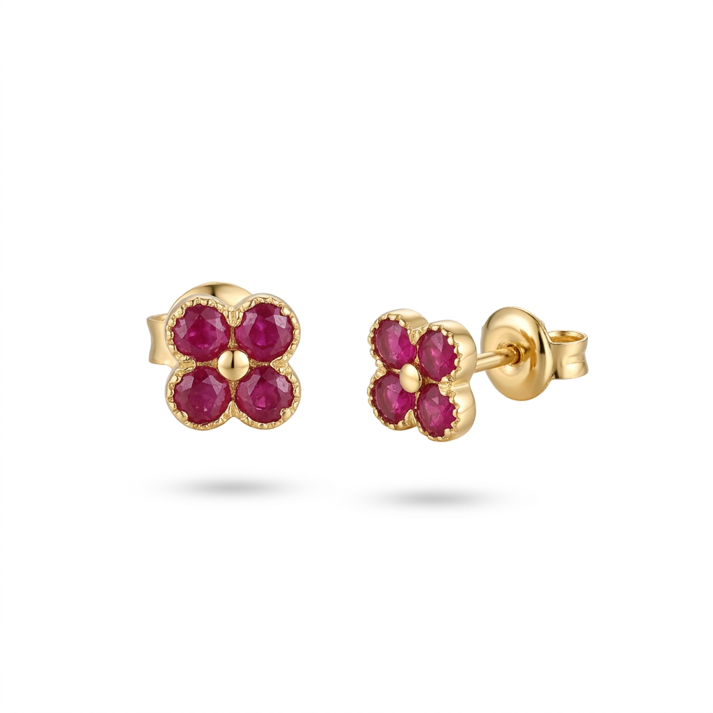 TOPOS VAN CLEEF ORO 750 AMARILLO