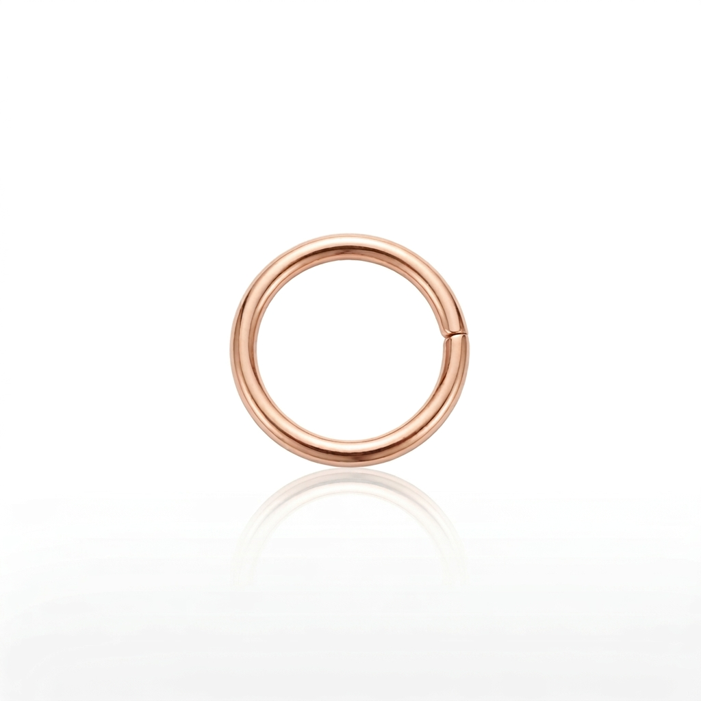 LUP CLICKER INVISIBLE LISO TITANIO ROSA