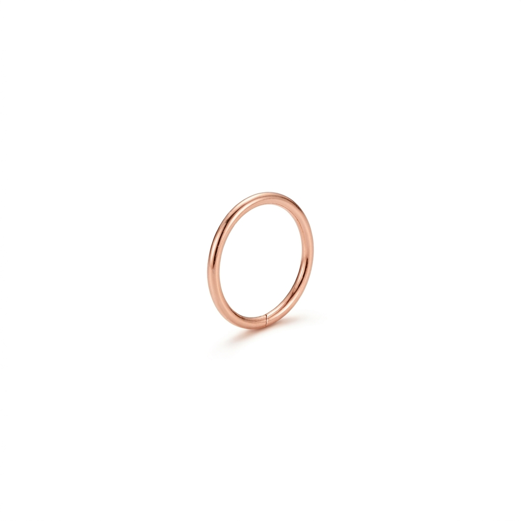 LUP CLICKER INVISIBLE LISO TITANIO ROSA