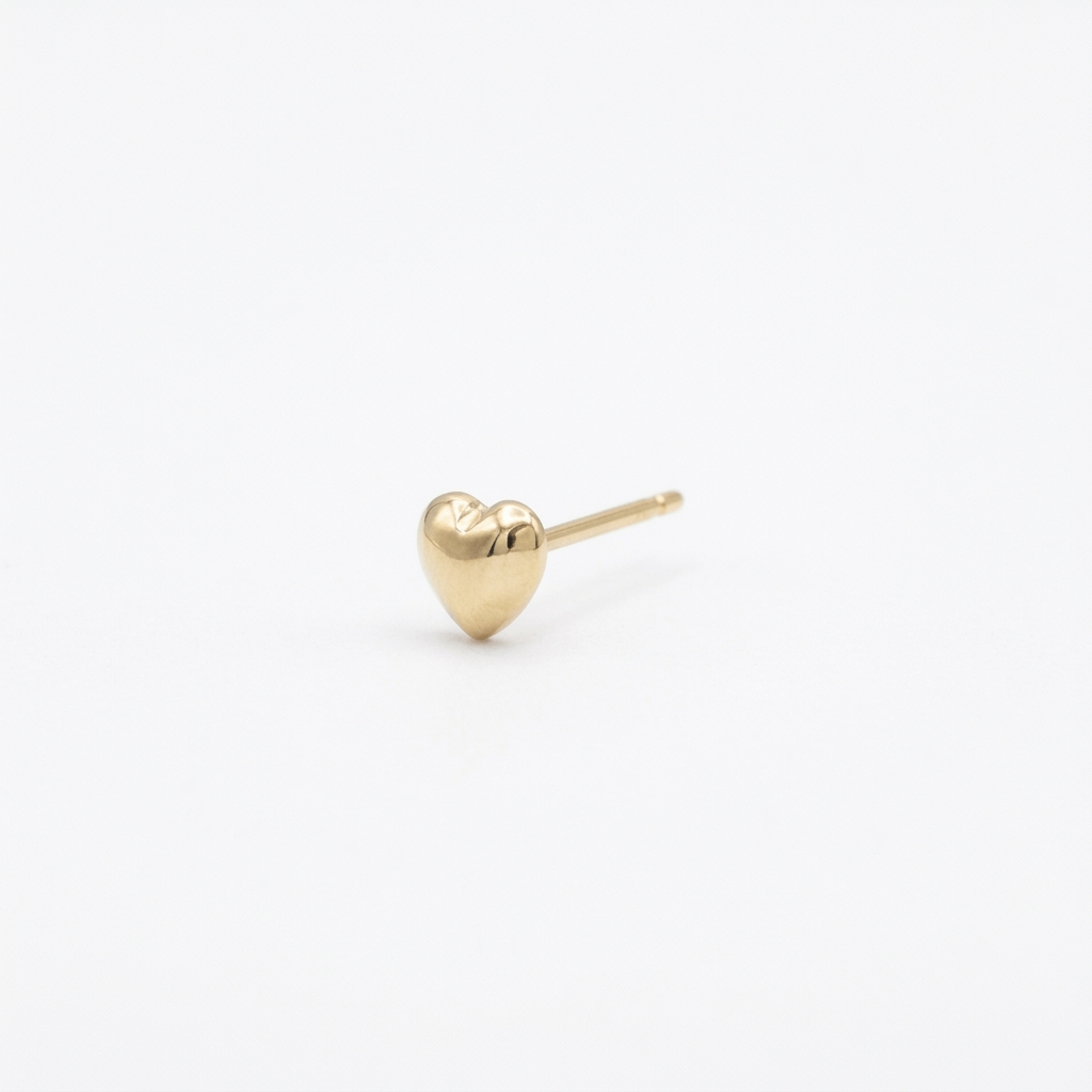 TOP ESTÁNDAR CORAZÓN VOLUMEN LISO ORO 730 AMARILLO