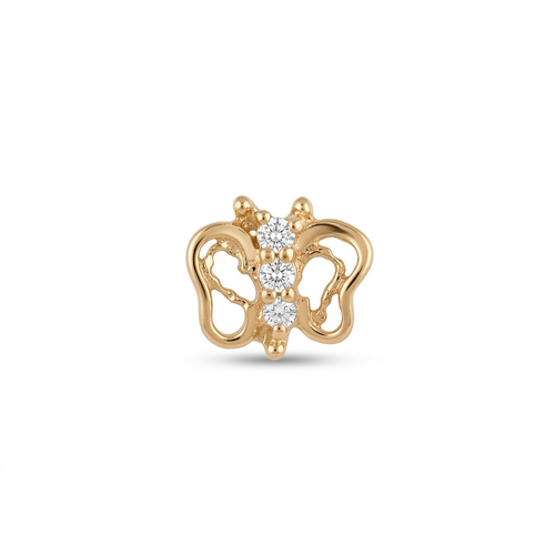 TOP ESTÁNDAR MARIPOSA ORO 730 AMARILLO CIRCÓN BLANCO