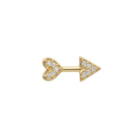 TOP ESTÁNDAR FLECHA ORO 730 AMARILLO CIRCÓN BLANCO