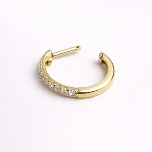 LUP CLICKER RIEL CARRE FRONTAL ORO 750 AMARILLO