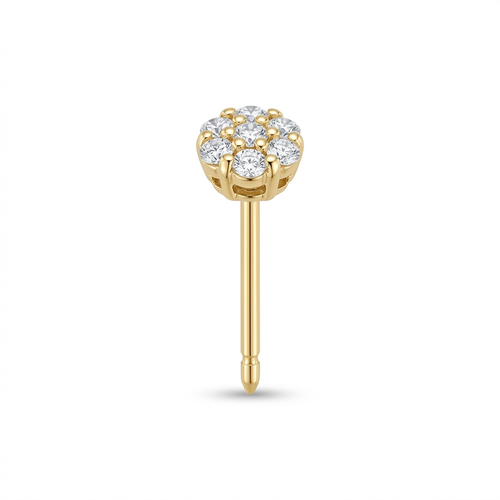 TOP ESTÁNDAR FLOR AZUCAR ORO 730 AMARILLO CIRCÓN BLANCO