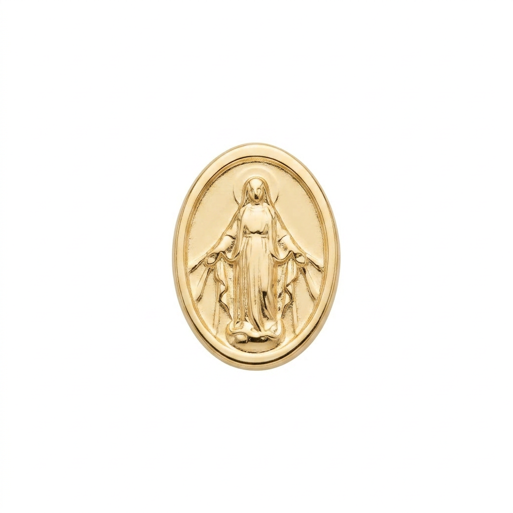 TOP ESTÁNDAR VIRGEN MILAGROSA ORO 730 AMARILLO