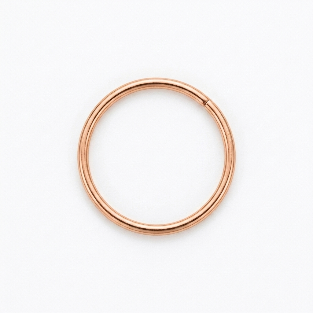 LUP CLICKER INVISIBLE LISO TITANIO ROSA