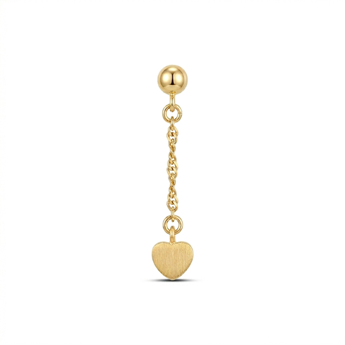 TOP ESTÁNDAR CORAZÓN COLGANTE ORO 730 AMARILLO
