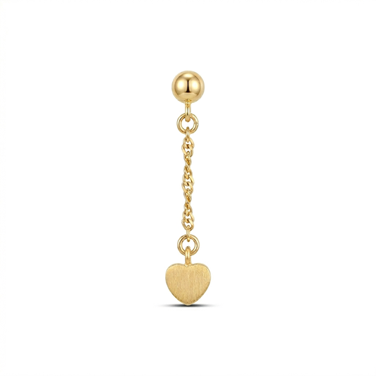 TOP ESTÁNDAR CORAZÓN COLGANTE ORO 730 AMARILLO