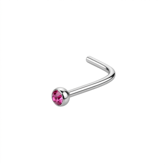 DOT TERMINAL L, CAJA REDONDA ACERO BLANCO CIRCÓN ROSA