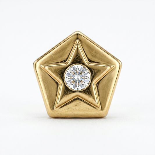 TOP ESTÁNDAR ESTRELLA ORO 730 AMARILLO CIRCÓN BLANCO