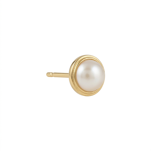 TOP ESTÁNDAR MEDIA ESFERA LISA ORO 730 AMARILLO PERLA BLANCO