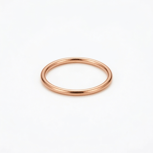 LUP CLICKER INVISIBLE LISO TITANIO ROSA