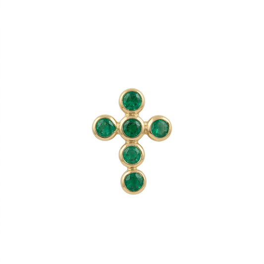 TOP ESTÁNDAR CRUZ ORUGA ORO 730 AMARILLO CIRCÓN VERDE