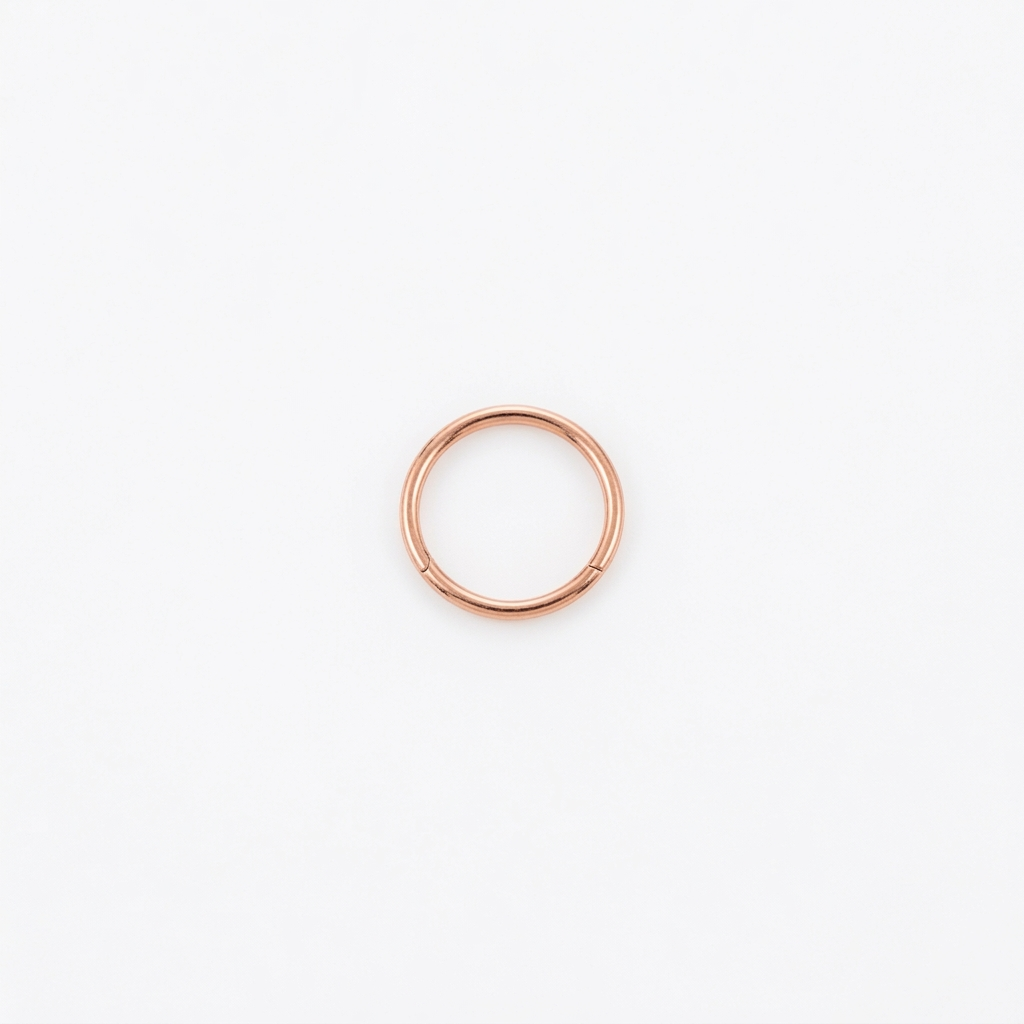 LUP CLICKER INVISIBLE LISO TITANIO ROSA