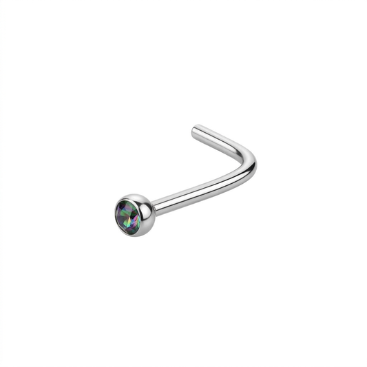 DOT TERMINAL L, CAJA REDONDA ACERO BLANCO CIRCÓN TORNASOL