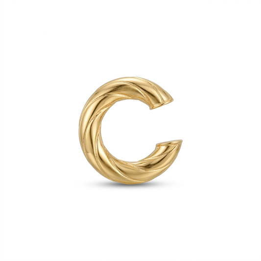 EARCUFF MELCOCHA ORO 730 AMARILLO