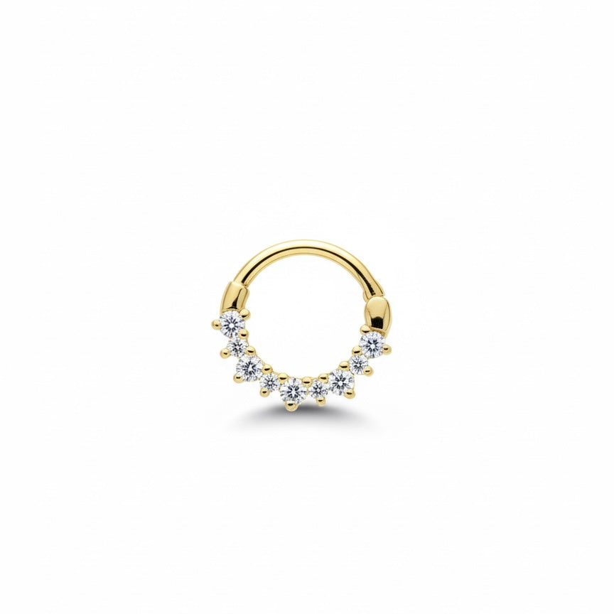 LUP CLICKER INVISIBLE RIEL AZUCAR  ORO 730 AMARILLO CIRCÓN BLANCO