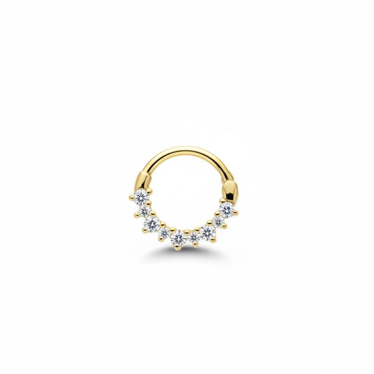 LUP CLICKER INVISIBLE RIEL AZUCAR  ORO 730 AMARILLO CIRCÓN BLANCO
