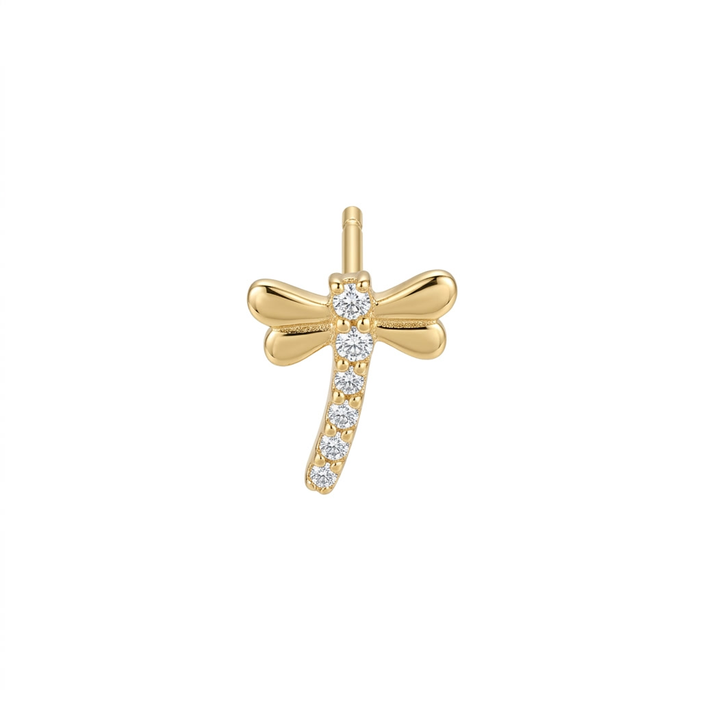 TOP ESTÁNDAR LIBELULA ORO 730 AMARILLO CIRCÓN BLANCO