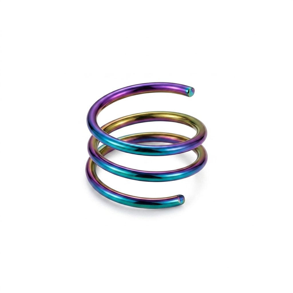 DOT ESPIRAL NARIZ LISO ACERO TORNASOL