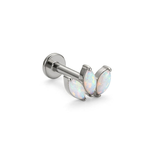 LABRET ZAG TITANIO BLANCO CIRCÓN