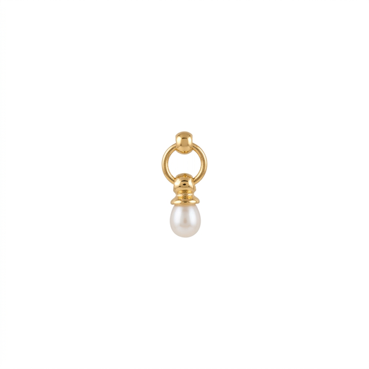 TOP ESTÁNDAR PERLA COLGANTE ORO 730 AMARILLO PERLA BLANCO