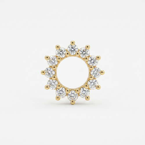 TOP ESTÁNDAR RUEDA AZUCAR ORO 730 AMARILLO CIRCÓN BLANCO