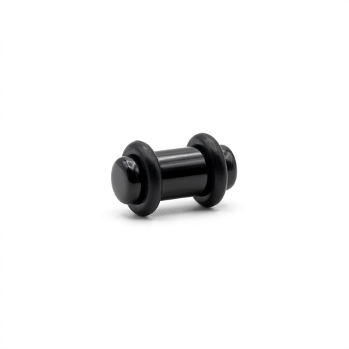 EXPANSIONES PLUGS SOLIDO PLASTICO NEGRO