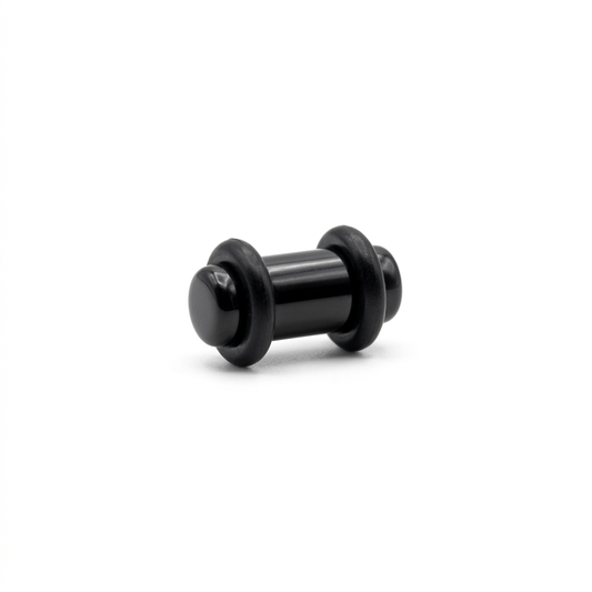 EXPANSIONES PLUGS SOLIDO PLASTICO NEGRO