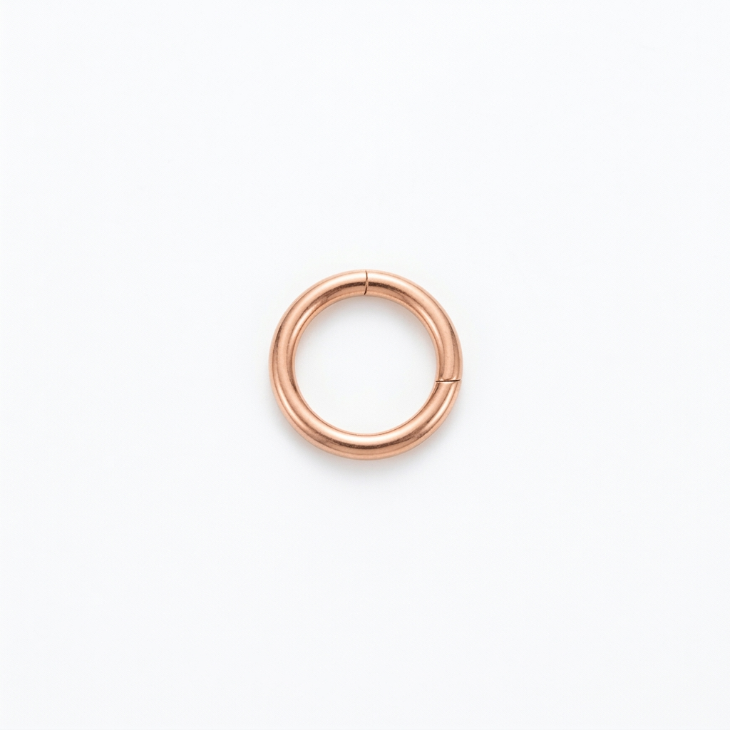 LUP CLICKER INVISIBLE LISO TITANIO ROSA