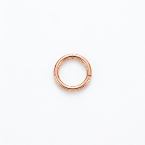 LUP CLICKER INVISIBLE LISO TITANIO ROSA