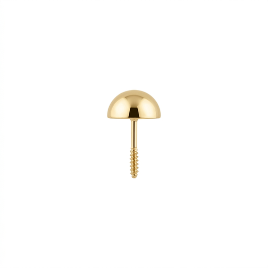 TOP ESTÁNDAR MEDIA ESFERA LISA ORO 730 AMARILLO