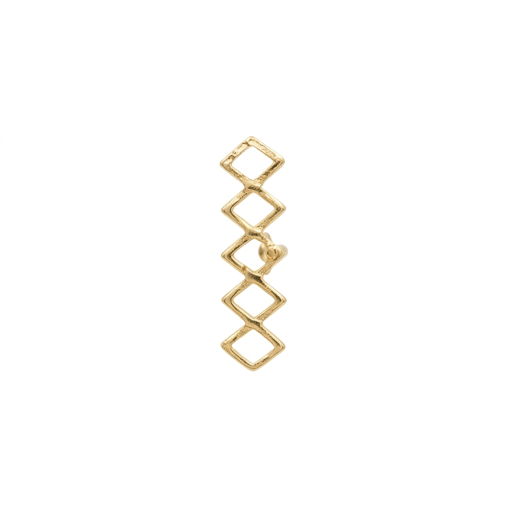 TOP ESTÁNDAR HELIX RIEL CONTORNO ROMBOS ORO 730 AMARILLO