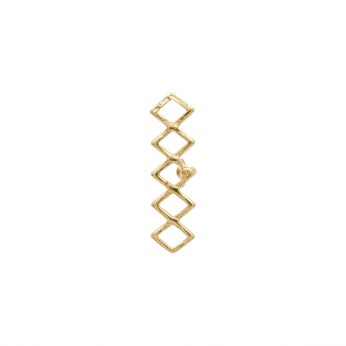 TOP ESTÁNDAR HELIX RIEL CONTORNO ROMBOS ORO 730 AMARILLO