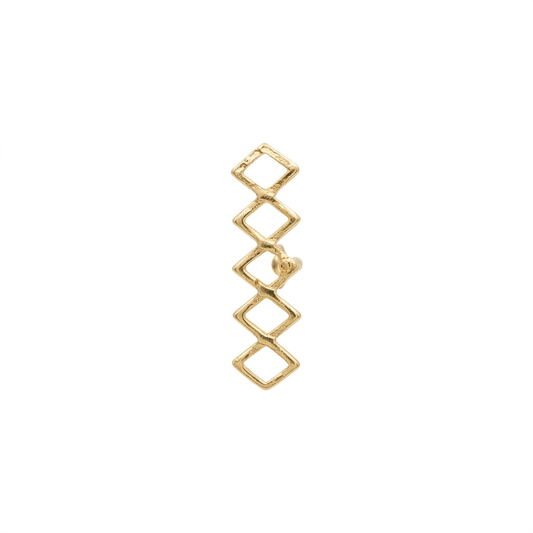 TOP ESTÁNDAR HELIX RIEL CONTORNO ROMBOS ORO 730 AMARILLO