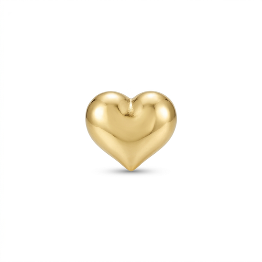TOP ESTÁNDAR CORAZÓN VOLUMEN LISO ORO 730 AMARILLO