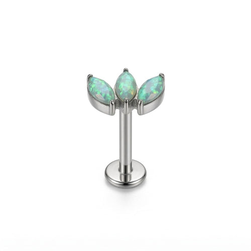 LABRET ZAG TITANIO BLANCO CIRCÓN