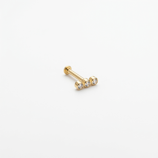 LABRET ORUGA ORO 750 AMARILLO