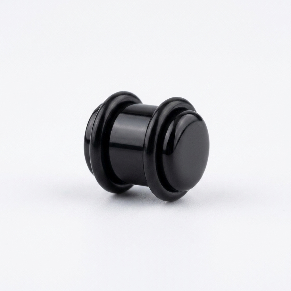 EXPANSIONES PLUGS SOLIDO PLASTICO NEGRO