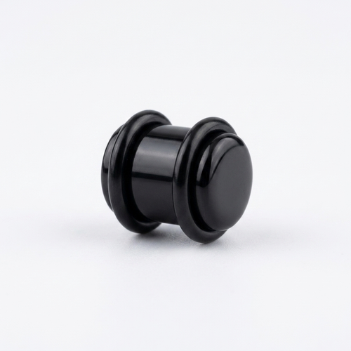 EXPANSIONES PLUGS SOLIDO PLASTICO NEGRO